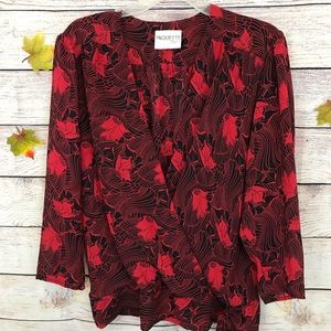 Paquette Too! Blouse (Size 6)